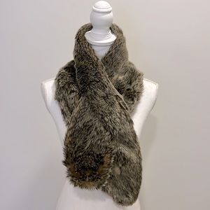 Banana Republic Faux Fur Scarf